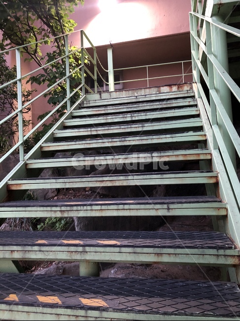 계단,녹슨계단,철제계단,staircase,rustystaircase