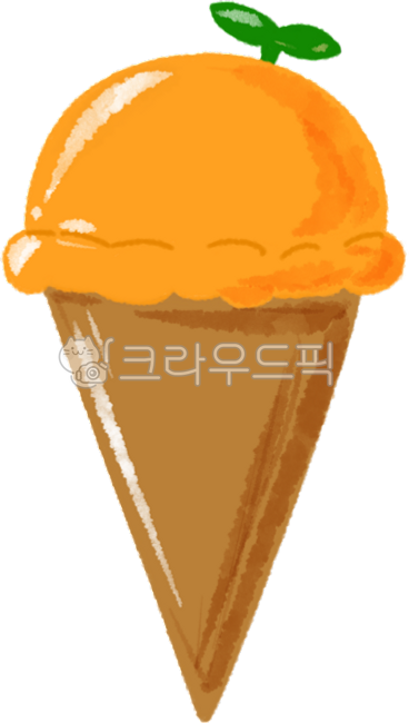 Tangerine,Tangerine Ice Cream,Ice Cream,Fruit Ice Cream,Snack,Summer Snack,Orange,Orange,Sprout,Jeju Island