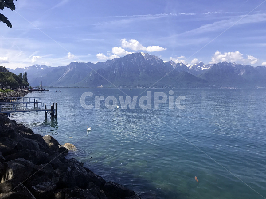 호수,하늘,산,스위스,swiss,lake,mountains,switzerland,sky,bluesky,blue,panoramic,peaceful,자연,경관,한적한,조용한,평화로운,드넓은,water,물,자연,풍경,nature,landscape