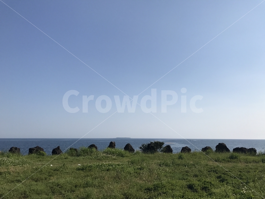 제주도,자연,무보정,바다,들판,자연,풍경,nature,landscape,제주도,jeju,jeju island,field,들,outdoors,옥외,grassland,목초지