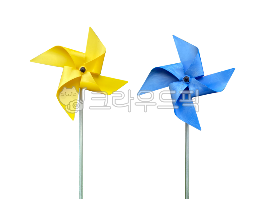 바람개비,감성,배경,투명배경,누끼,노랑,파랑,노란색,파란색,바람,pinwheel,sentimental,png,background,transparentbackground,lucky,yellow,blue,wind