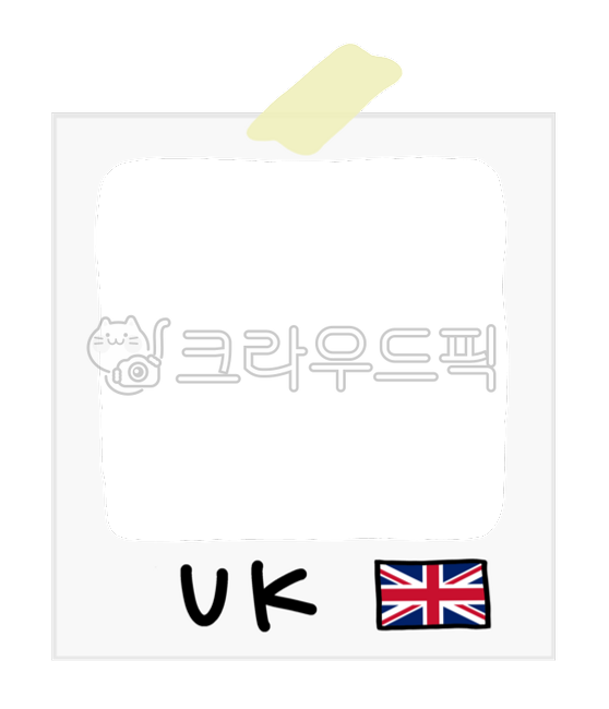 border,synthesis,polaroid,flag,deco,masking tape,photo frame,photo composition,adornment,Good Note,sticker,Overseas,Notion Sticker,Dakku,commemorative photo,uk,Notion decoration,Italian props,frame