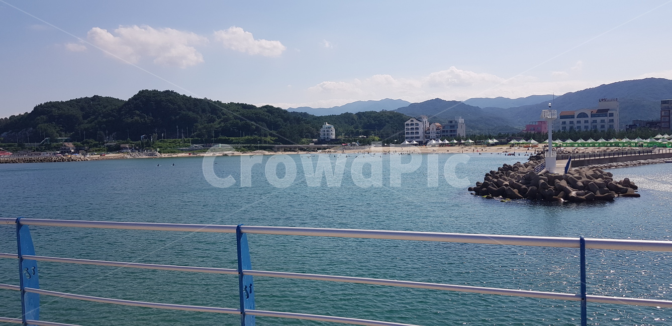 해변모습,해변,여름바다,바다,서핑,등대,죽도해변