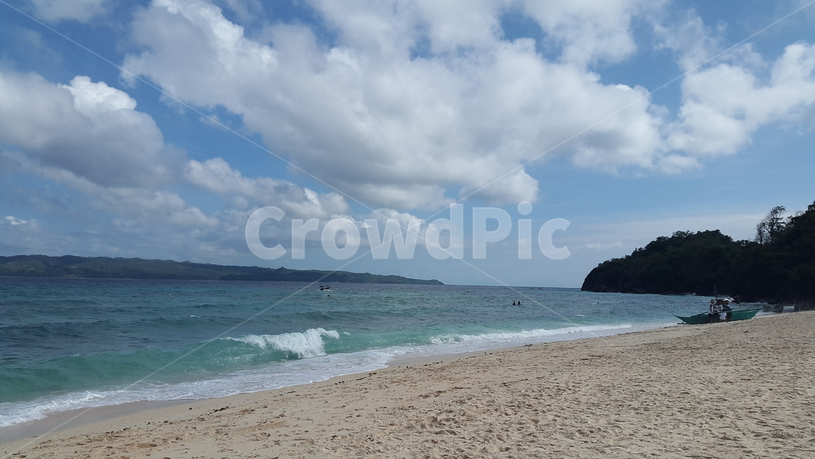 보라카이,푸카쉘비치,바다,파도,하늘,여름,해변,바다,beach,sea