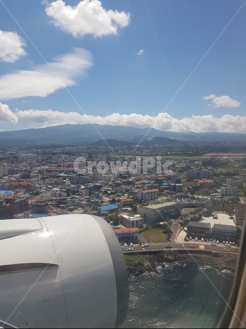 제주도,여행지,비행기,제주도심,여행,휴가,여름휴가,구름,하늘,sky,trip,travel