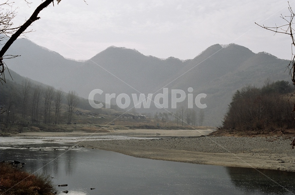 산,계곡,한옥,한옥마을,강,자연,풍경,nature,landscape,outdoors,옥외,tree,나무,plant,식물