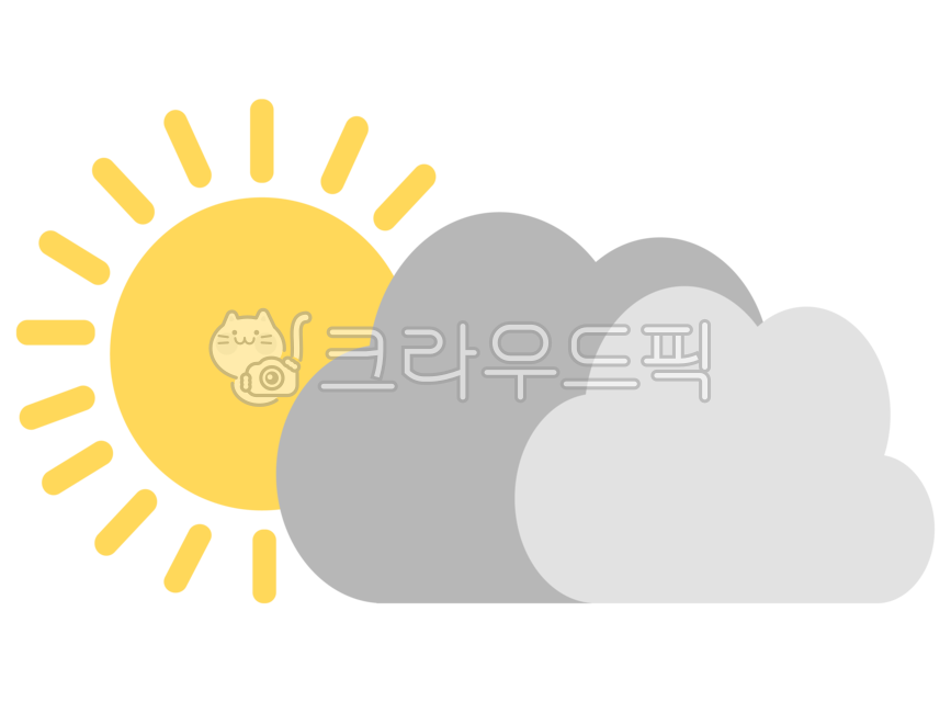 해구름, 해, 구름, sun, sunny, 사진,이미지,일러스트,캘리그라피 - 레몬쓰작가