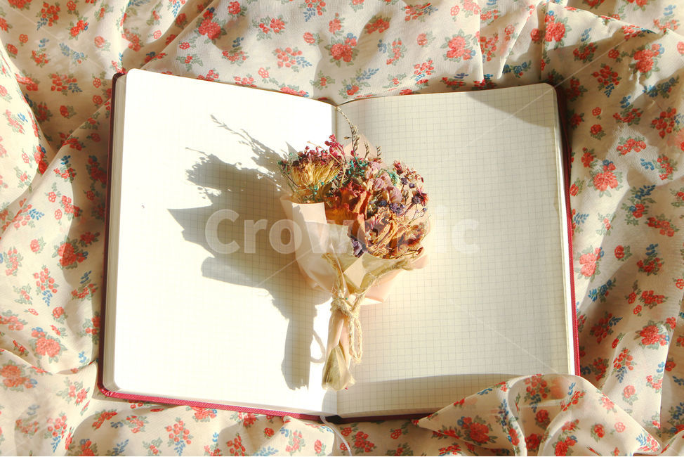 일기,다이어리,일기장,노트,공책,기록,꽃,드라이플라워,red,note,flower