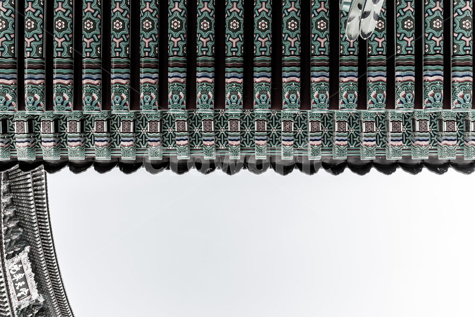 선,문양,단청,전통유산,불교미술,처마,한국전통,한국문화,korean traditional,korean culture,흑백,모노톤,monochrome,black and white,건축물,건물외관,exterior,building,structure,architecture,construction