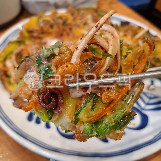 해물파전,파전,전요리,한국음식,낙지전,seefood