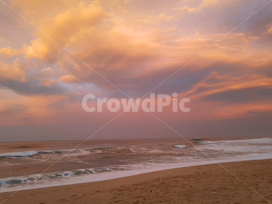 바다,동해바다,강릉,강릉바다,동해,노을,자연,풍경,nature,landscape,해변,바다,beach,sea,outdoors,옥외