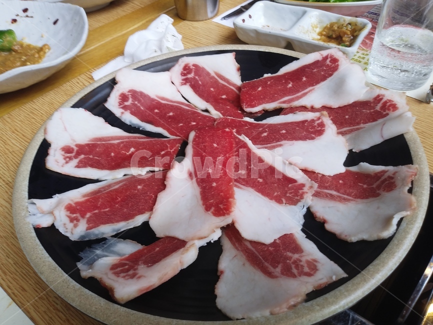 요리,고기,삼겹살,회식,음식