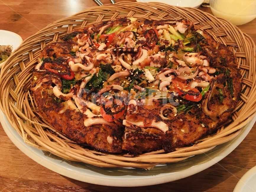 전,부침개,파전,김치전,음식,막걸리