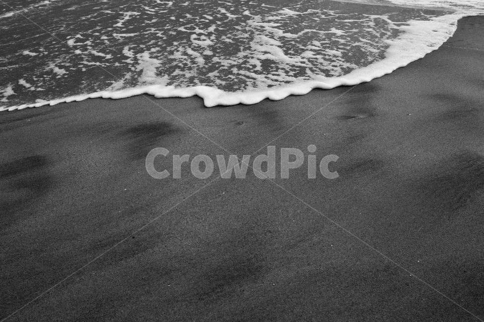 blackandwhite,beach,sand,흙백,해변,모래,물,바다,해변,바다,beach,sea,흑백,모노톤,monochrome,black and white