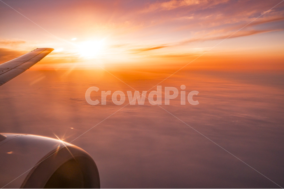 항공사진,제주,제주도,한라산,일몰,운해,구름,하늘,노을,역광,달,airplane,cloudsea,halla,mountain,jeju,jejuisland,sunset,sky,여행,휴가,traveling,vacation,trip,교통,교통수단,traffic,transportation,nature,자연,outdoors,옥외