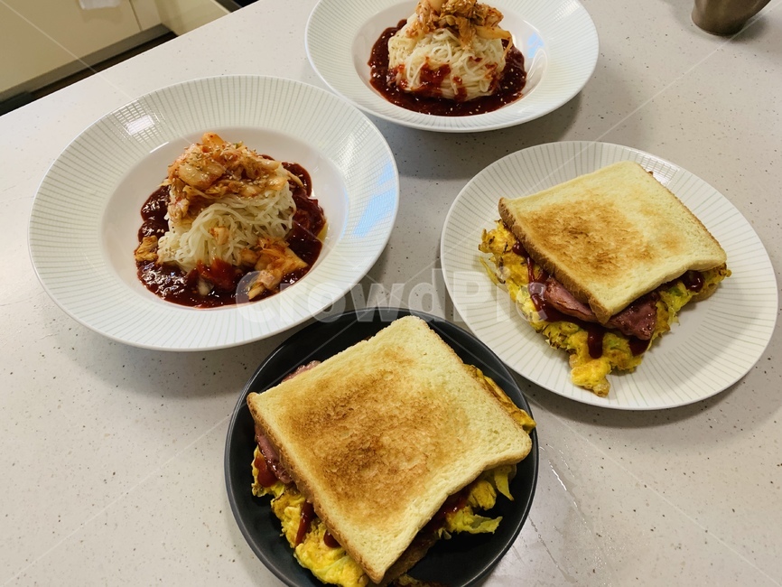 수제샌드위치,수제비빔면,비빔국수,샌드위치,홈쿡,음식,식재료,요리,food,cook,meal,dishes,food reserves