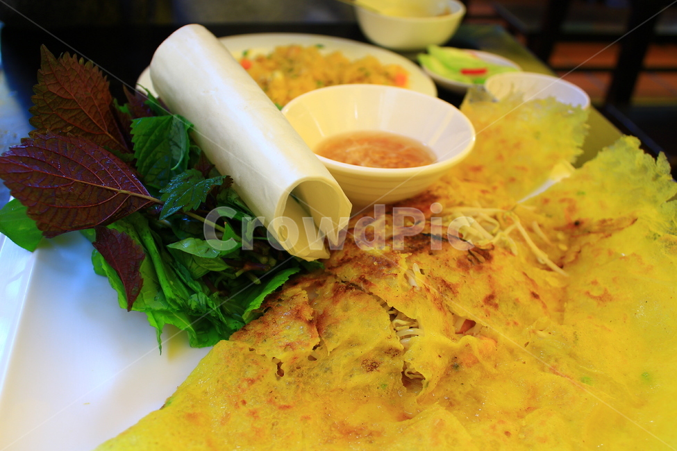 음식,반쎄오,베트남음식,food,레스토랑,restaurant,eat,vietnam,vietnamfood,라이스페이퍼,채소,음식,식재료,요리,food,cook,meal,dishes,food reserves