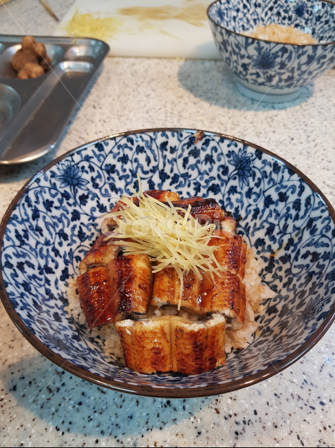 장어덮밥,장어,일식,요리,음식