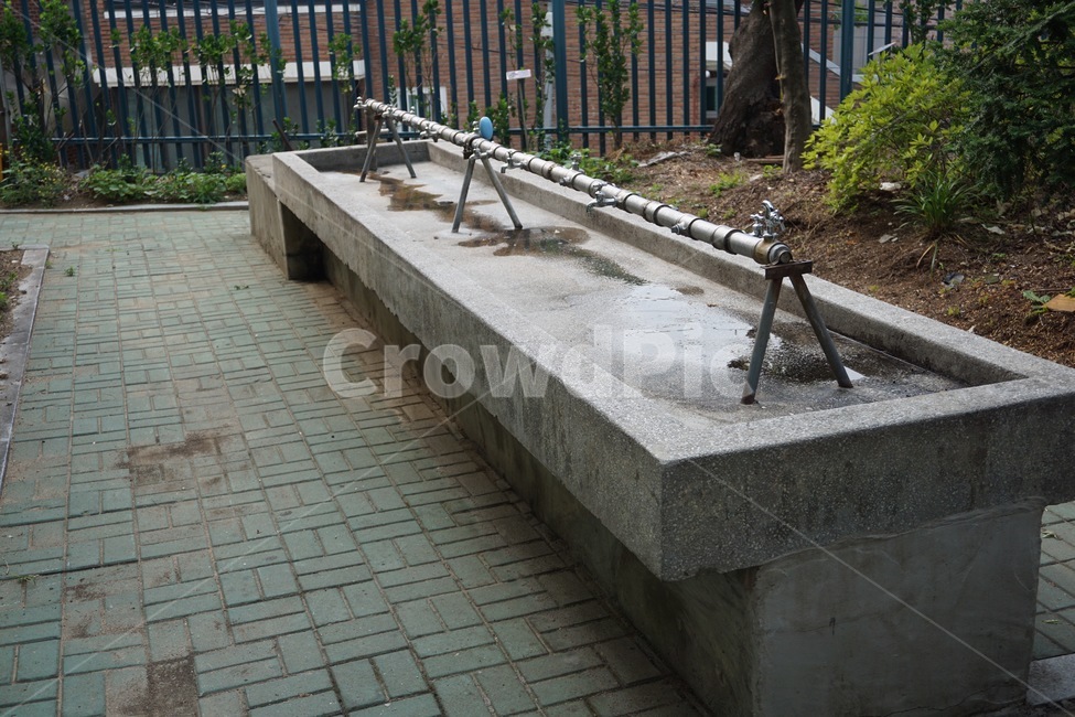 개수대,불광중학교,물,건축물,banister,flagstone,판석