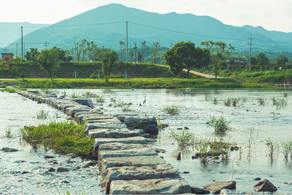 하천,징검다리,동네하천,하천경관,주암호,시골,마을,풍경,landscape,country,rural,town