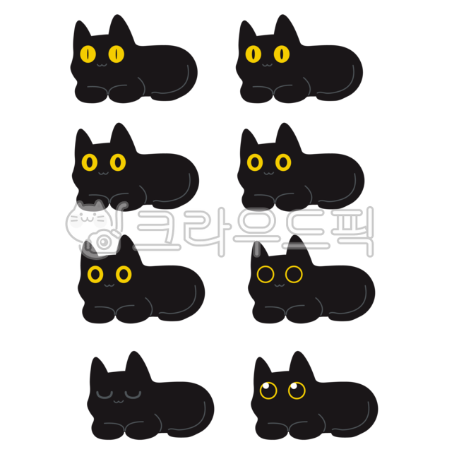character,black cat,cat,black,animal,cat eyes,illustration,Halloween,cute