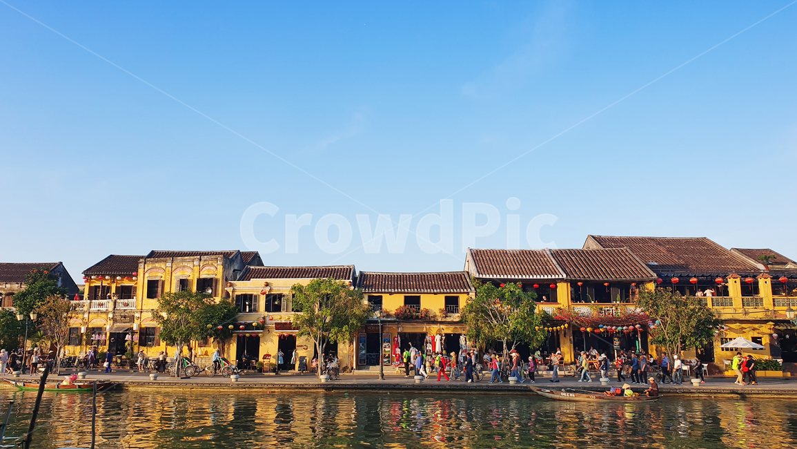 water,물,summer,여름,베트남,bietnam,tropical,느긋한,하늘,바다,휴가,휴양지,호이안,hoian,강가,river,calm,차분한,vessel,transportation,교통,vehicle,watercraft,선박