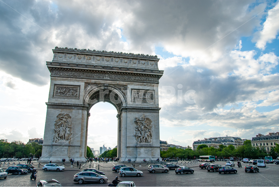 개선문,파리,arcdetriomphe,etoile,구름,프랑스