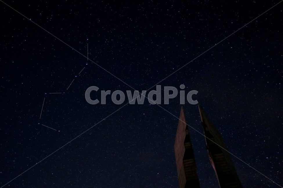 별,백마고지,전적지,기념비,북두칠성,야경,밤,풍경,nightscape,night,landscape,nature,자연,outdoors,옥외,universe,우주,astronomy,천문학,outer space,대기권 밖,starry sky,별이 빛나는 하늘