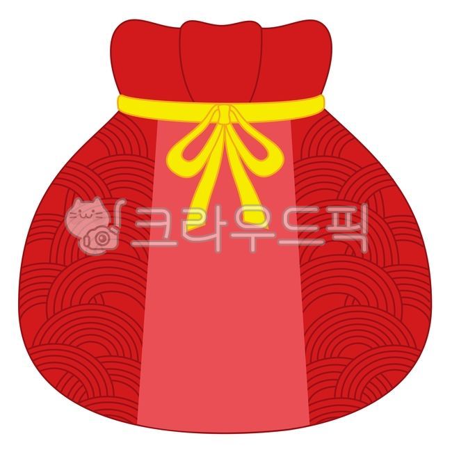 luck,Full moon of the first lunar month,Anniversary,ai,Thanksgiving,lucky bag,Red,Im blessed,Chuseok Illustration Contest,jpeg,illustration,graphic