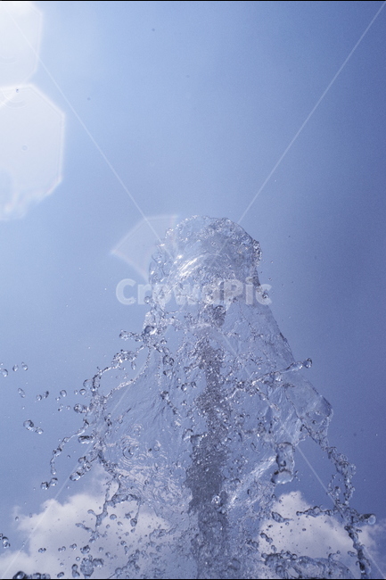 분수,물방울,물줄기,하늘,여름,더위,햇빛,햇살,구름,water,waterdrop,sky,blue,summer,hot,sunshine,cloud,여름,계절,summer,season,물
