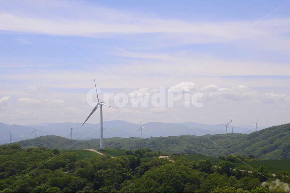 자연,풍경,하늘,구름,목장,초록,하양,nature,landscape,sky,green,korea,바람,자연,풍경,nature,landscape,산업,industry,industrial,에너지산업,energy industry,motor,모터,engine,엔진,machine,기계