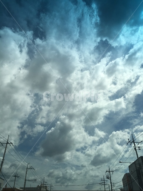 하늘,구름,전선,cloud,날씨