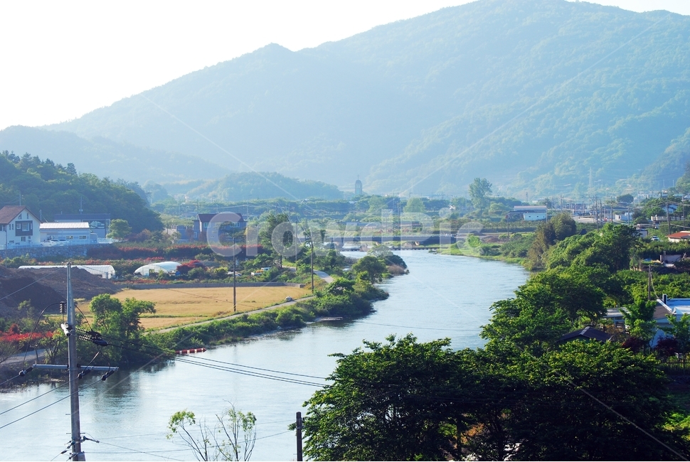 강,하천,산,시내,풍경,자연,물,시골,마을,풍경,landscape,country,rural,town