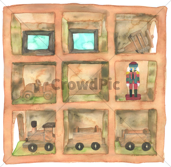 물감그림,손그림,watercolor,handdrawing,놀이,play,game,장난감,toy,plaything,pastime,amusement,장난감병정,toysoldiers,기차장난감,toytrain