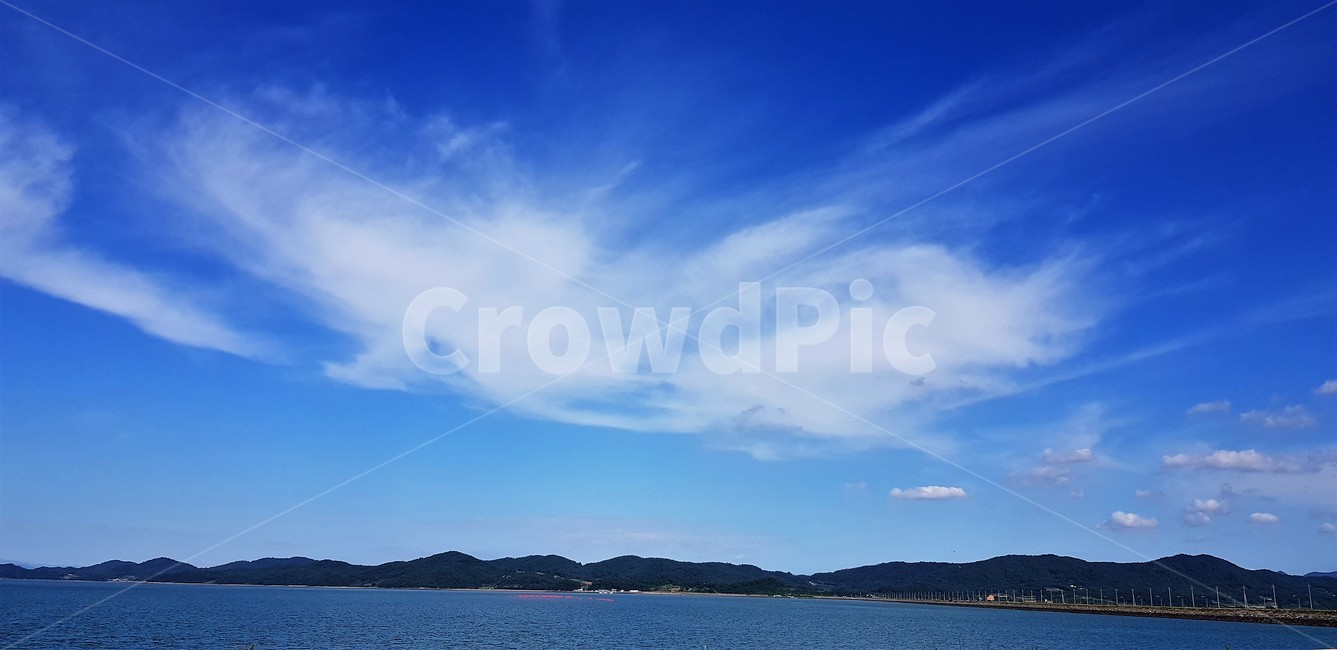 바다,파란하늘,가을,자연,풍경,구름,산,계절,자연,풍경,nature,landscape,outdoors,옥외,land,땅,azure sky,푸른 하늘,sky,하늘
