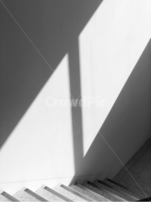 흑백,계단,빛,햇빛,오후,흑백,모노톤,monochrome,black and white