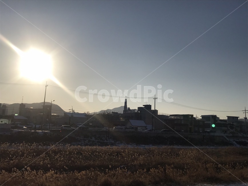 노을,하늘,운동길,풍경,햇빛,자연,풍경,nature,landscape,light,빛,flare,플레어