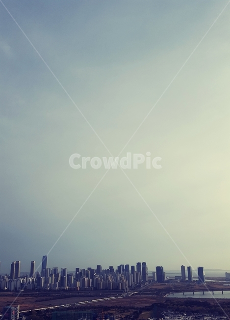 빌딩숲,송도,바다도시,푸른하들,도시전경,도시,풍경,city,landscape,nature,자연,outdoors,옥외