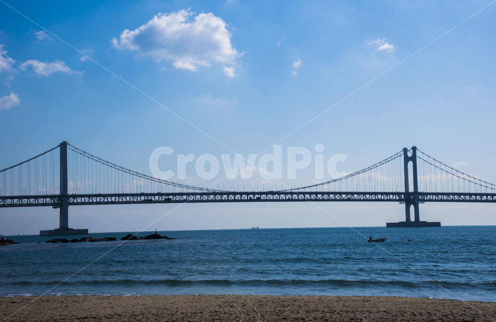 바다,다리,부산,수평,구름,해변,바다,beach,sea,랜드마크,landmark,tourist attraction,한국랜드마크,한국관광지,한국명소,korea landmark,korea tourist attraction