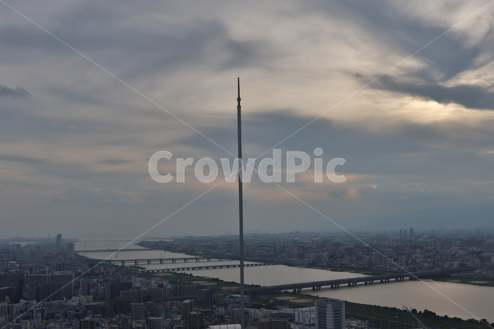 landscape,경치,nature,자연,outdoors,옥외,scenery,풍경,하늘,구름,안테나,피뢰침,도시,풍경,city,landscape