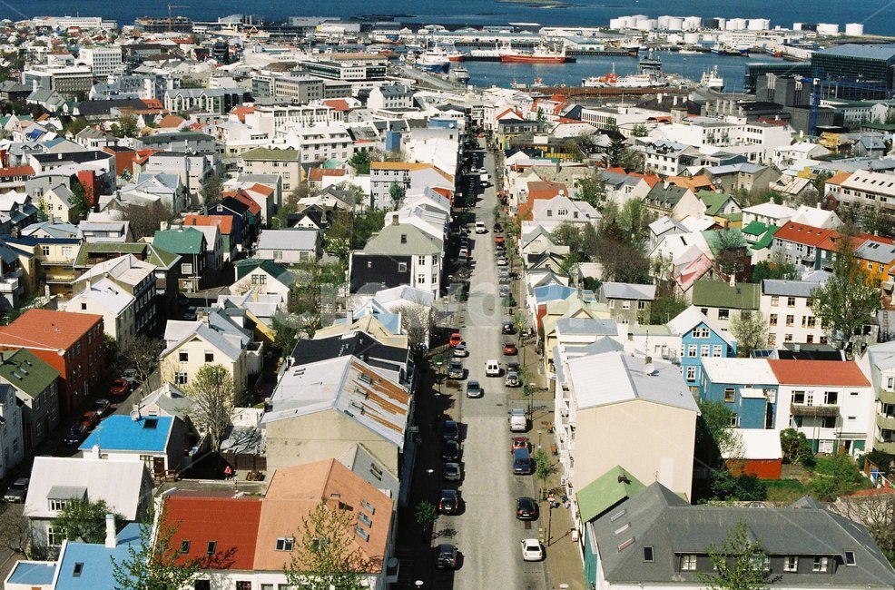 아이슬란드,집,마을,동네,바닷마을,레이캬비크,reykjavik,알록달록,색깔,color,지붕,바다,필름카메라,필카,도시,도로,해외,외국,세계,foreign,oversea,world