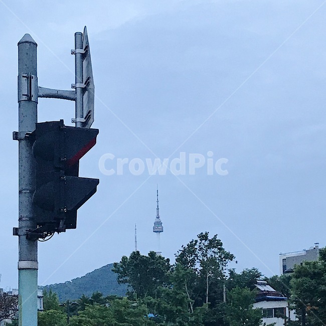 하늘,서울,남산,풍경,여름,비,계절,타워,야경,건물,외로움,자연,풍경,nature,landscape,교통,교통수단,traffic,transportation,light,빛