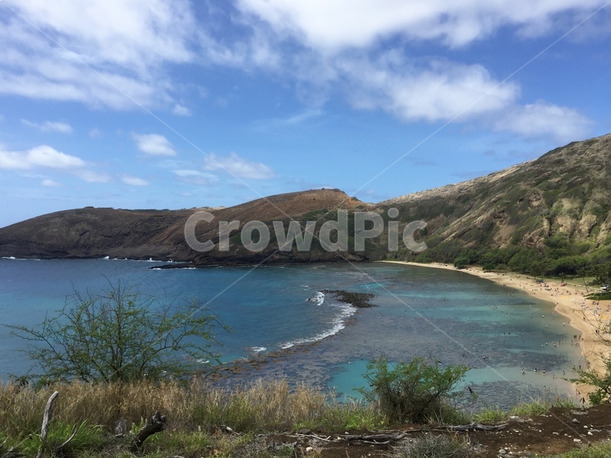 바다,산,하와이,풍경,하나우마베이,hanaumabay,hawaii,하늘,자연,해변,자연,풍경,nature,landscape,해외,외국,세계,foreign,oversea,world,세계자연풍경,해외자연풍경,외국자연풍경,world nature landscape,outdoors,옥외,land,땅,water,물,shoreline,해안선,sea,ocean,대양,promontory,곶,coast,연안