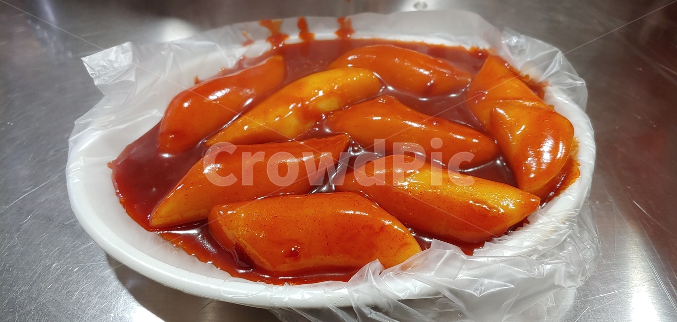 떡볶이,분식,한국음식,시장,추억,red,빨간색,순대,튀김,김밥