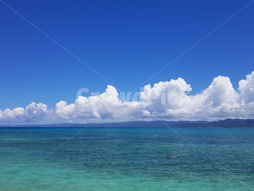 일본,오키나와,하늘,구름,바다,에메랄드,코우리섬,자연,풍경,nature,landscape,azure sky,푸른 하늘,sky,outdoors,옥외