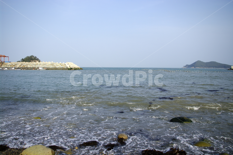 파도,섬,바다,풍경,해안,하늘,자갈,자연,풍경,nature,landscape,promontory,곶