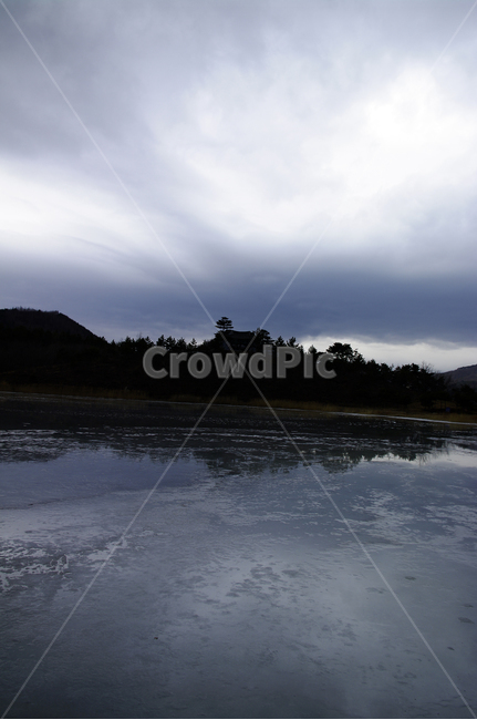 풍경,호수,겨울,하늘,구름,자연,풍경,nature,landscape,outdoors,옥외,land,땅,water,물