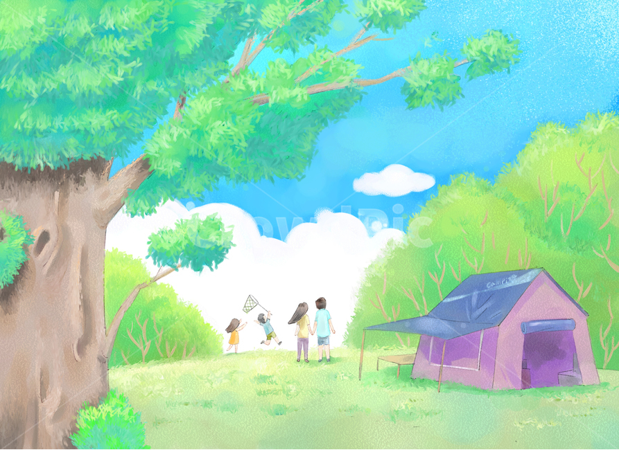 season,summer계절,시즌,여름,여름방학,여름휴가,더운,반팔,시원함,썸머,휴가철,여름배경,여름풍경,휴가시즌,스토리텔링,예쁜,아름다움,예쁜그림,표정,표현,행동,느낌,감성,힐링,라이프스타일,계절,풍경,배경,자연경치,자연경관,페인터,회화,일러스트,일러스트레이션,핸드드로잉,드로잉,수작업,아트,클립,클립아트,아트클립,만화,카툰,삽화,그래픽,수채화,유화,파스텔,손그림,웹,앱,소스,상황,상황그림,캐릭터,사람,가족,남녀,자녀,남매,부부,화목함,화목,단란함,캠핑,텐트,동산,캠핑장,숲,나무,초록,여행,여가생활,하늘,구름,뭉게구름,가족여행,휴가,휴식,푸른하늘,화창함,맑음,곤충채집,여름,계절,summer,season