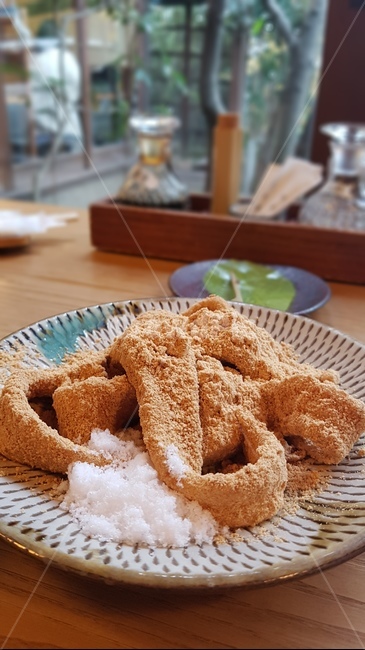 일본,디저트,카페,인절미,카페음식