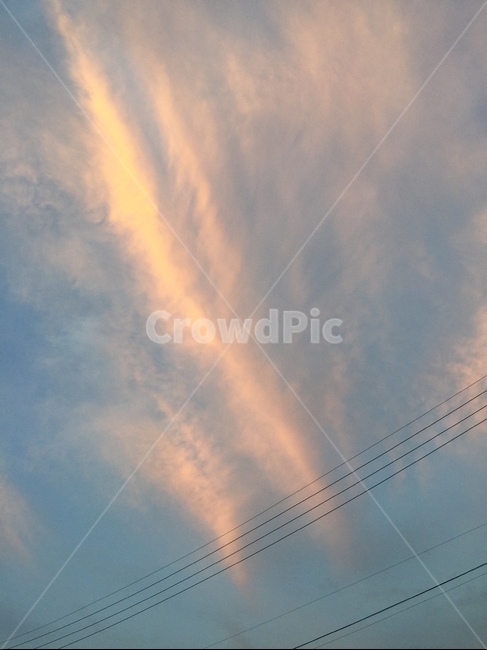 구름,하늘,nature,자연,cloud,케이블,노을